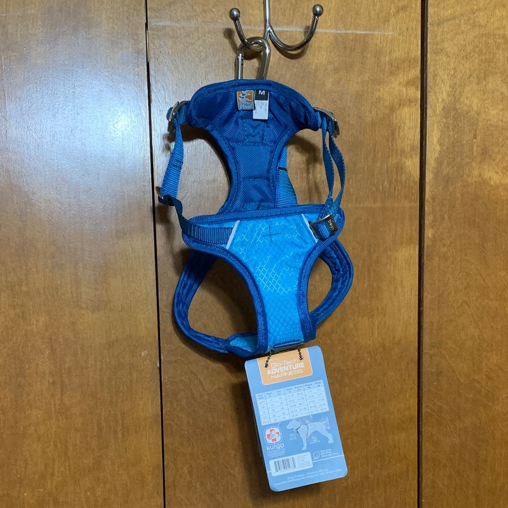 Kurgo Go-Tech Adventure Harness in Blue NWT